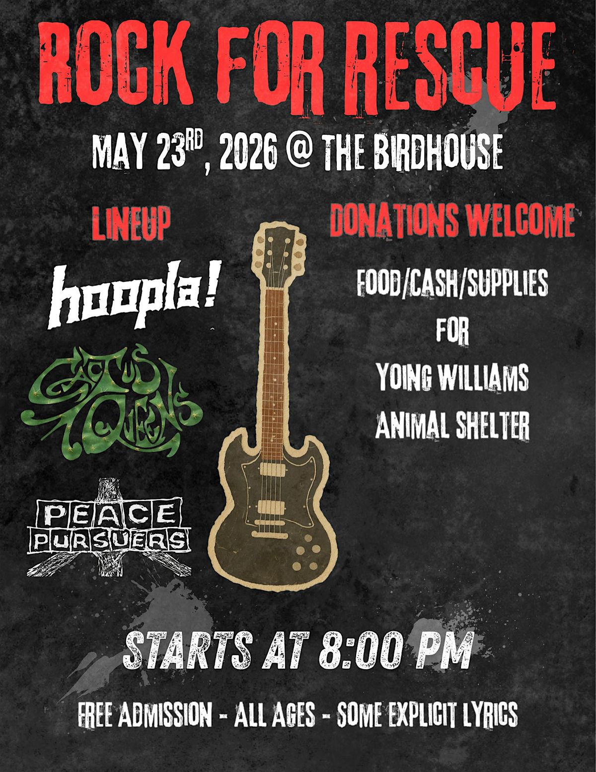 Rock for rescue