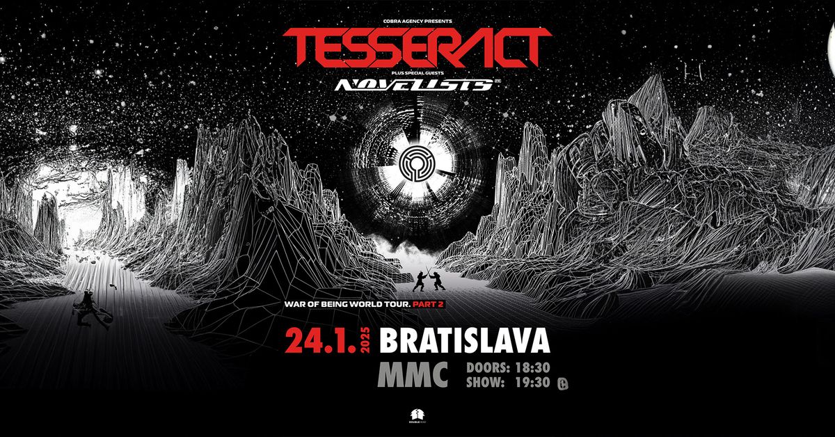 TESSERACT plus hos\u0165 NOVELISTS - Bratislava - MMC