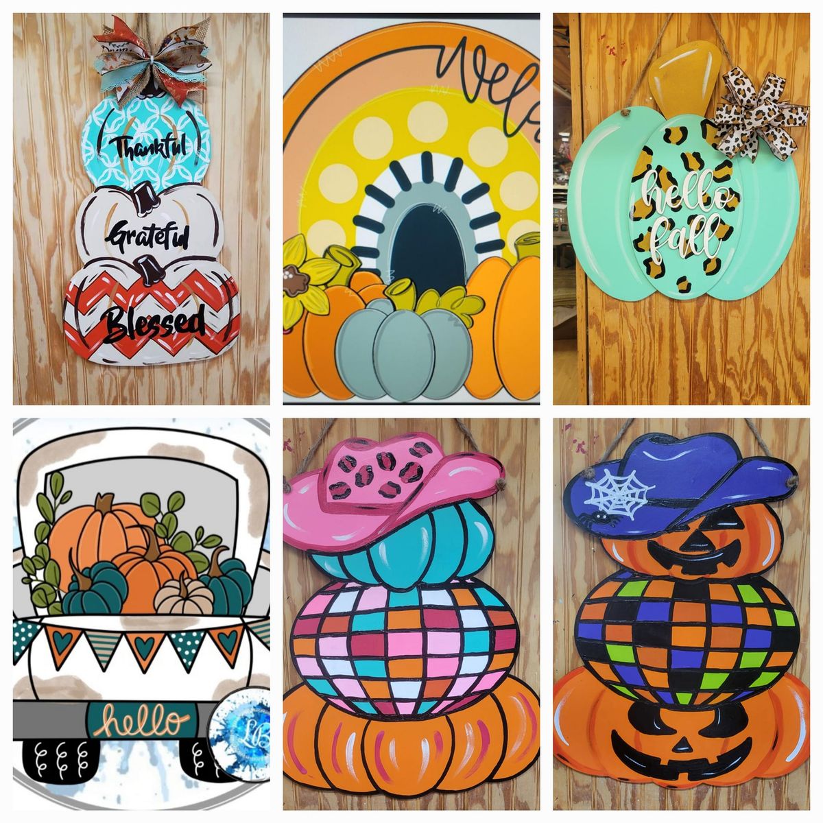 Michelle's Fall door hanger party! 