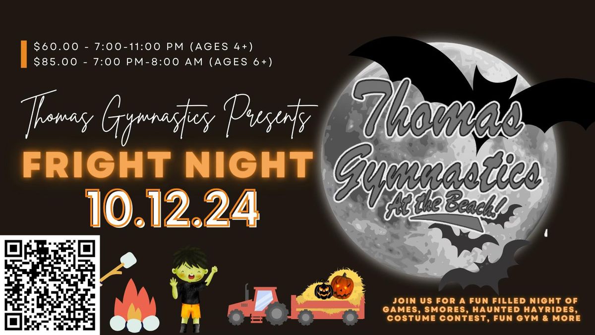 8th Annual Fright Night & Sleepover