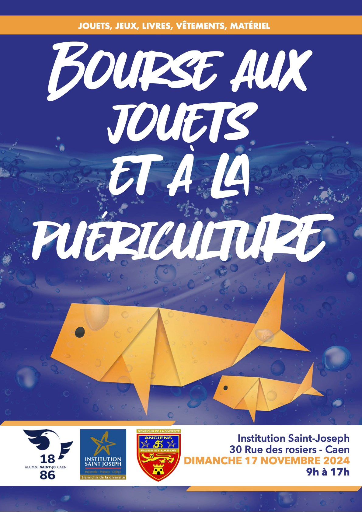 BOURSE AUX JOUETS & A LA PUERICULTURE 2024