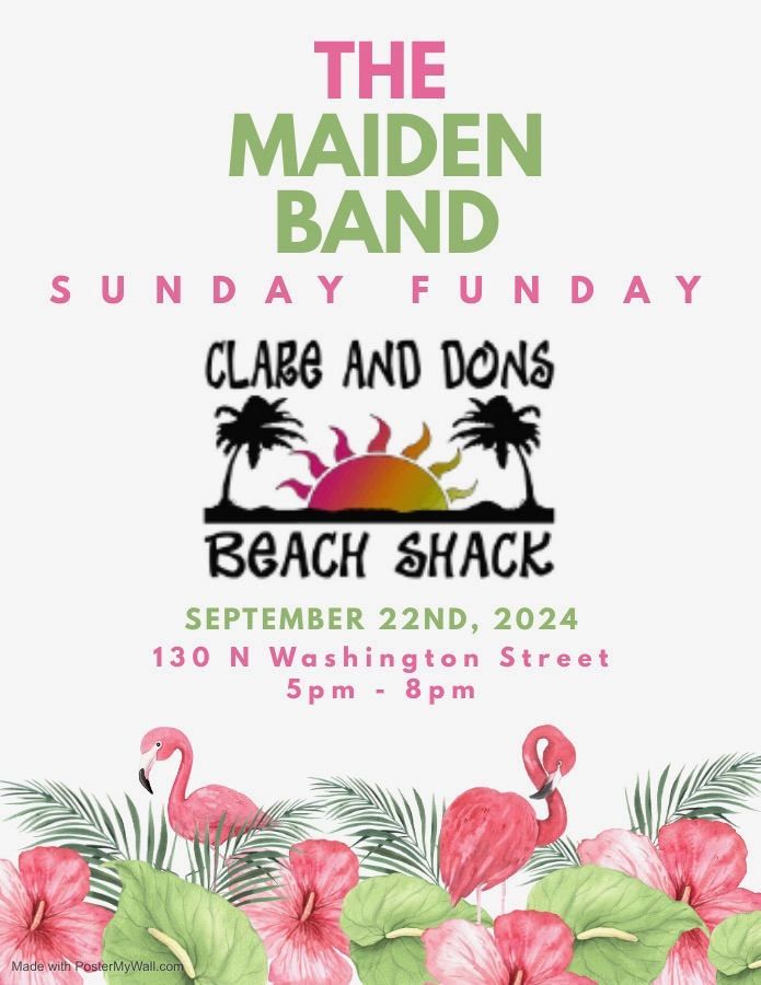 Clare and Don\u2019s Beach Shack - Sunday Funday!