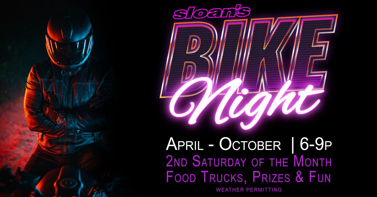 Bike Night April-October  |  2nd Saturday of the Month