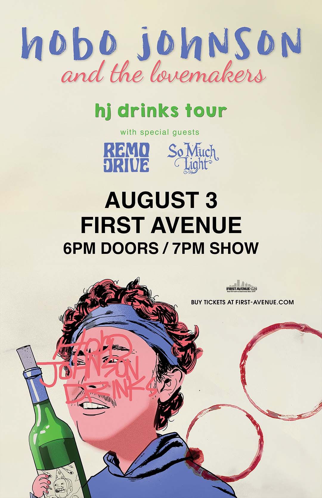 Hobo Johnson at Majestic Theatre-WI