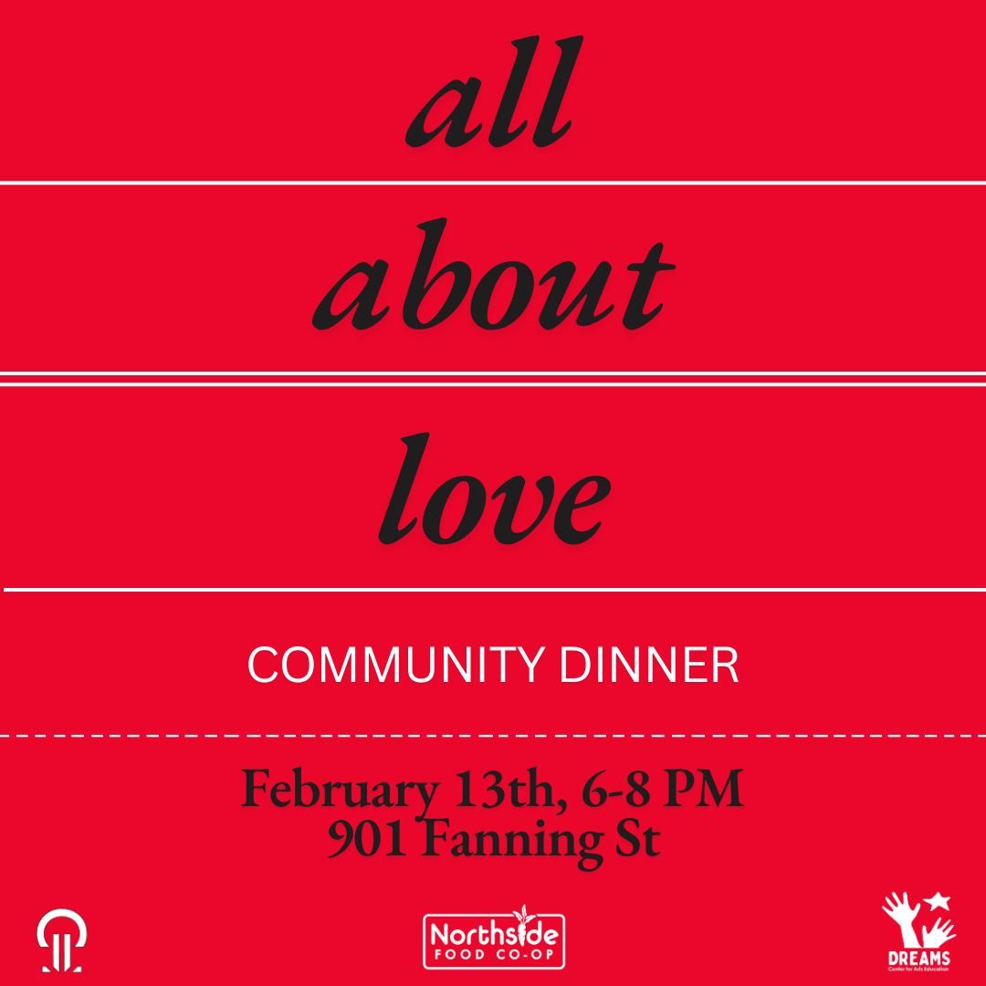 All About Love Community Dinner