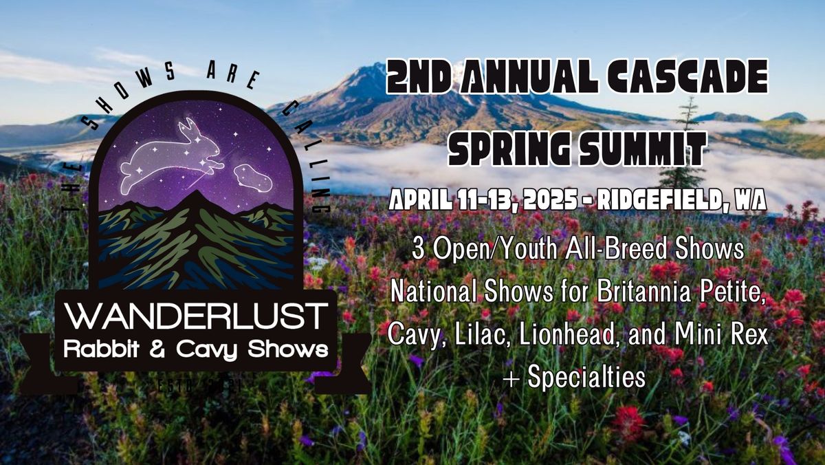 2nd Annual Cascade Spring Summit