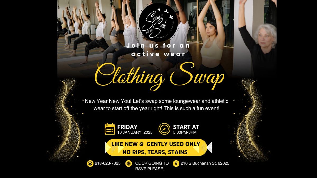 Clothing Swap - Active Wear & Lounge Wear