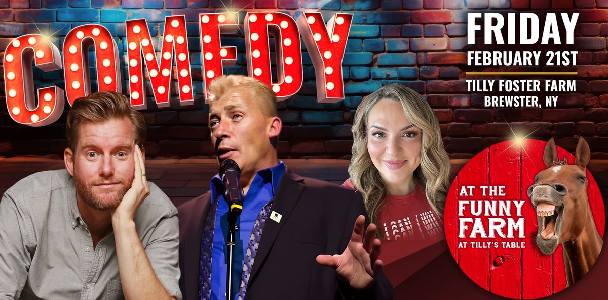 A Night of Comedy at The Funny Farm at Tilly's Table