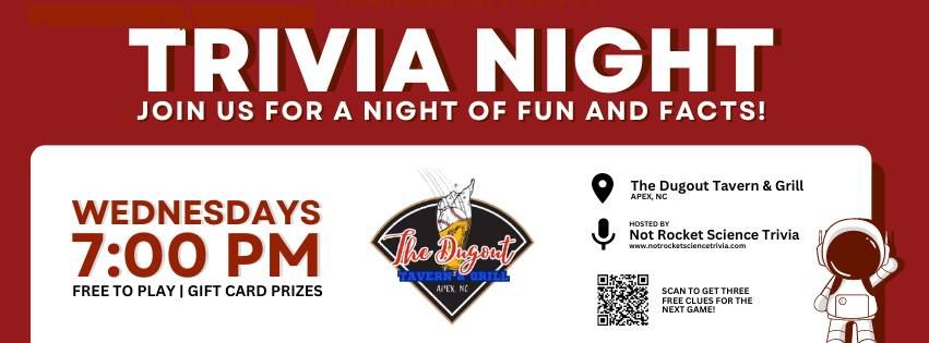 The Dugout Trivia Night