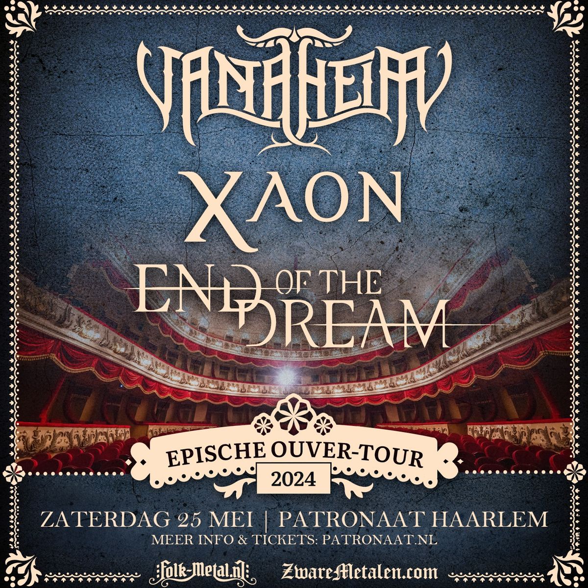  Vanaheim + Xaon + End Of The Dream | Patronaat Haarlem 