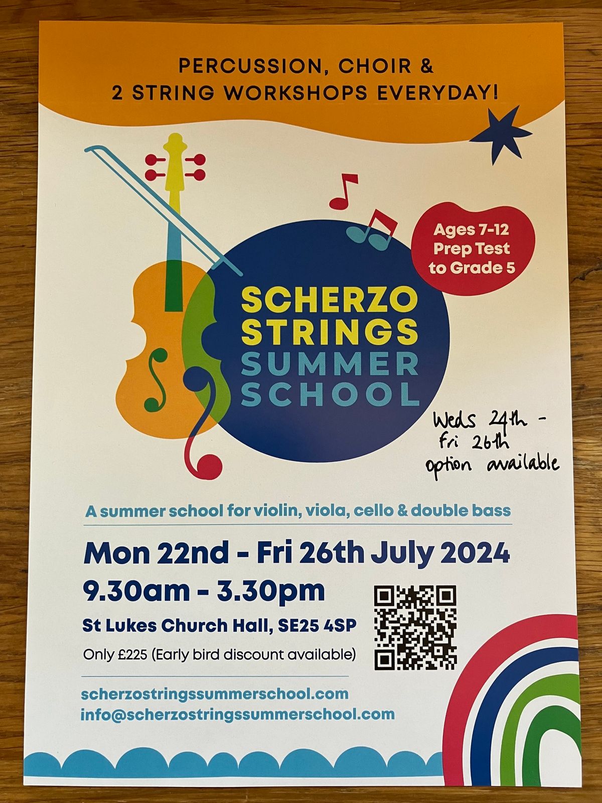 Scherzo Strings  Summer School