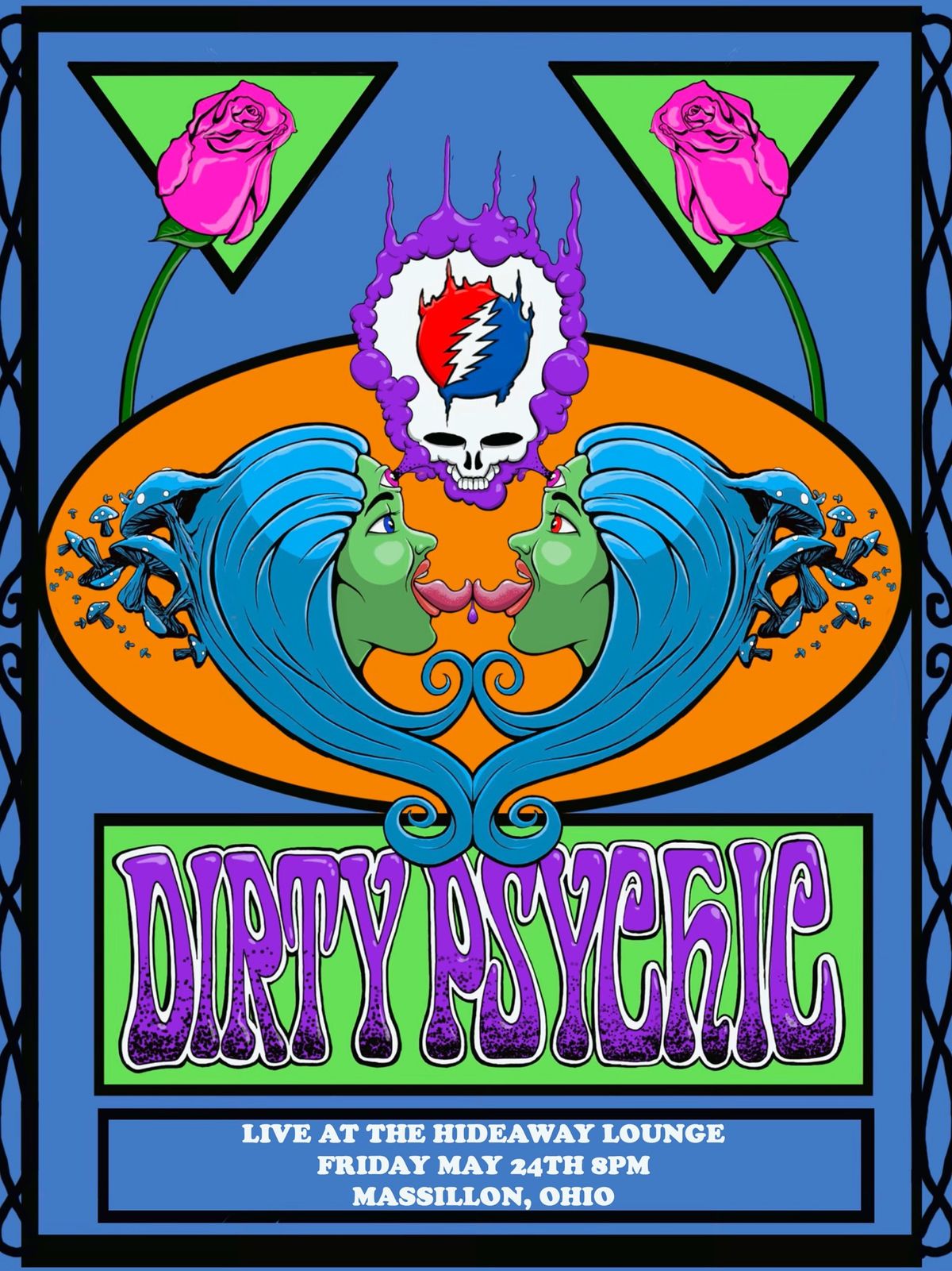 Grateful Dead Tribute- Dirty Psychic- live in Massillon at The Hideaway. 