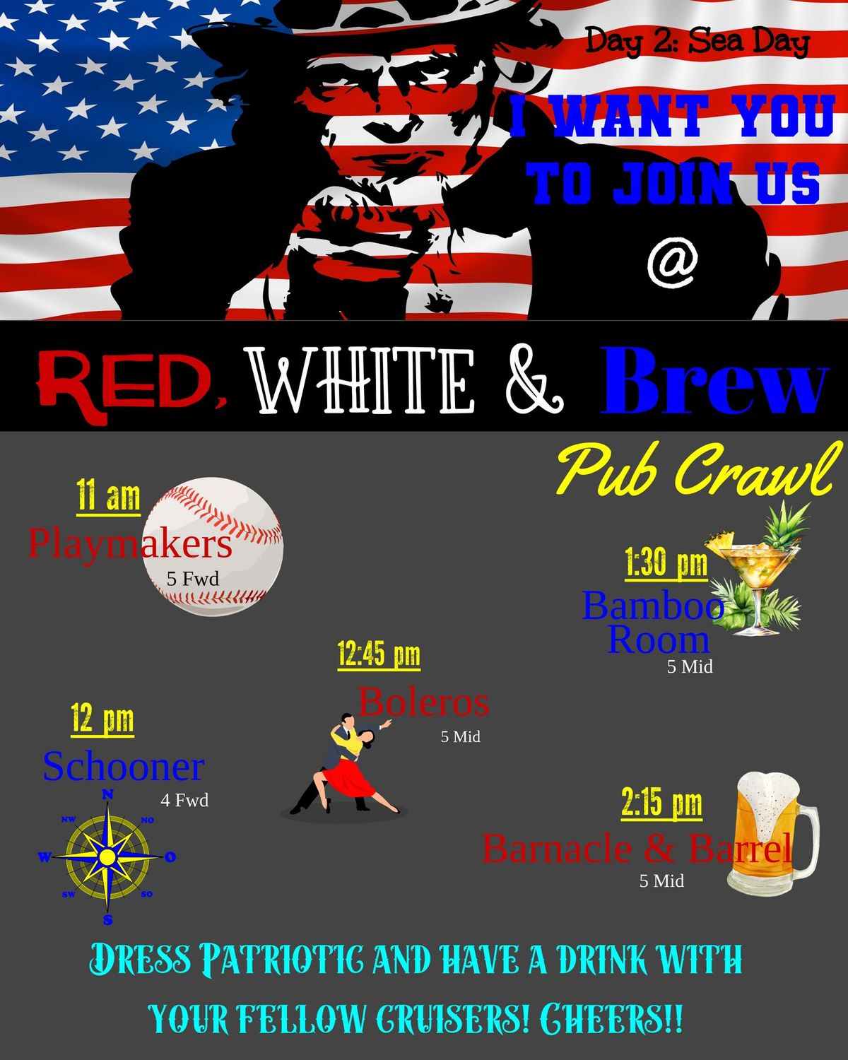Red, White & Brew Pub Crawl