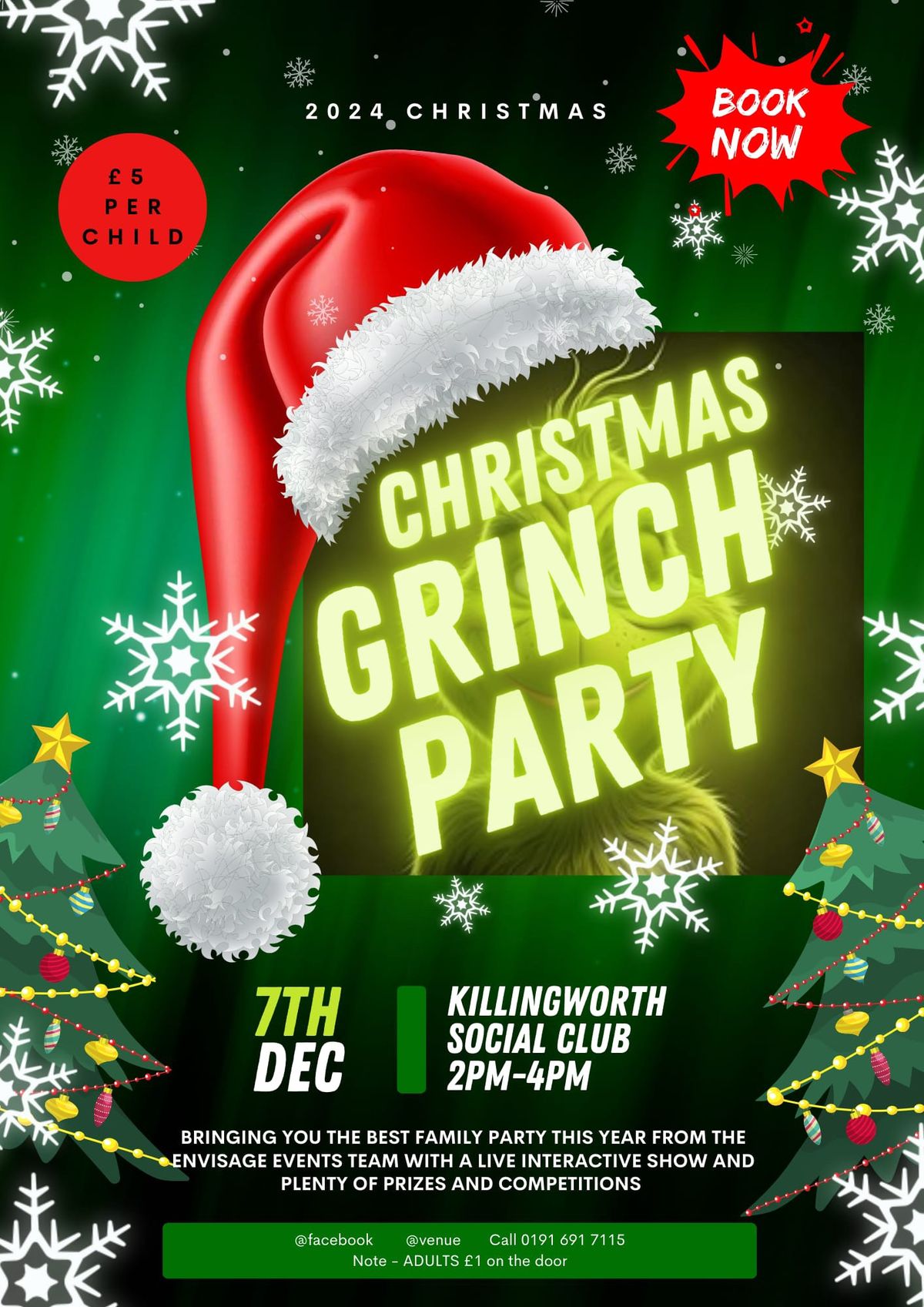 Christmas Grinch Party