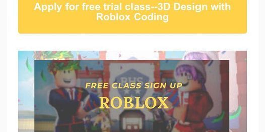 3d Design With Roblox Coding Online 10 January 2021 - events roblox coding