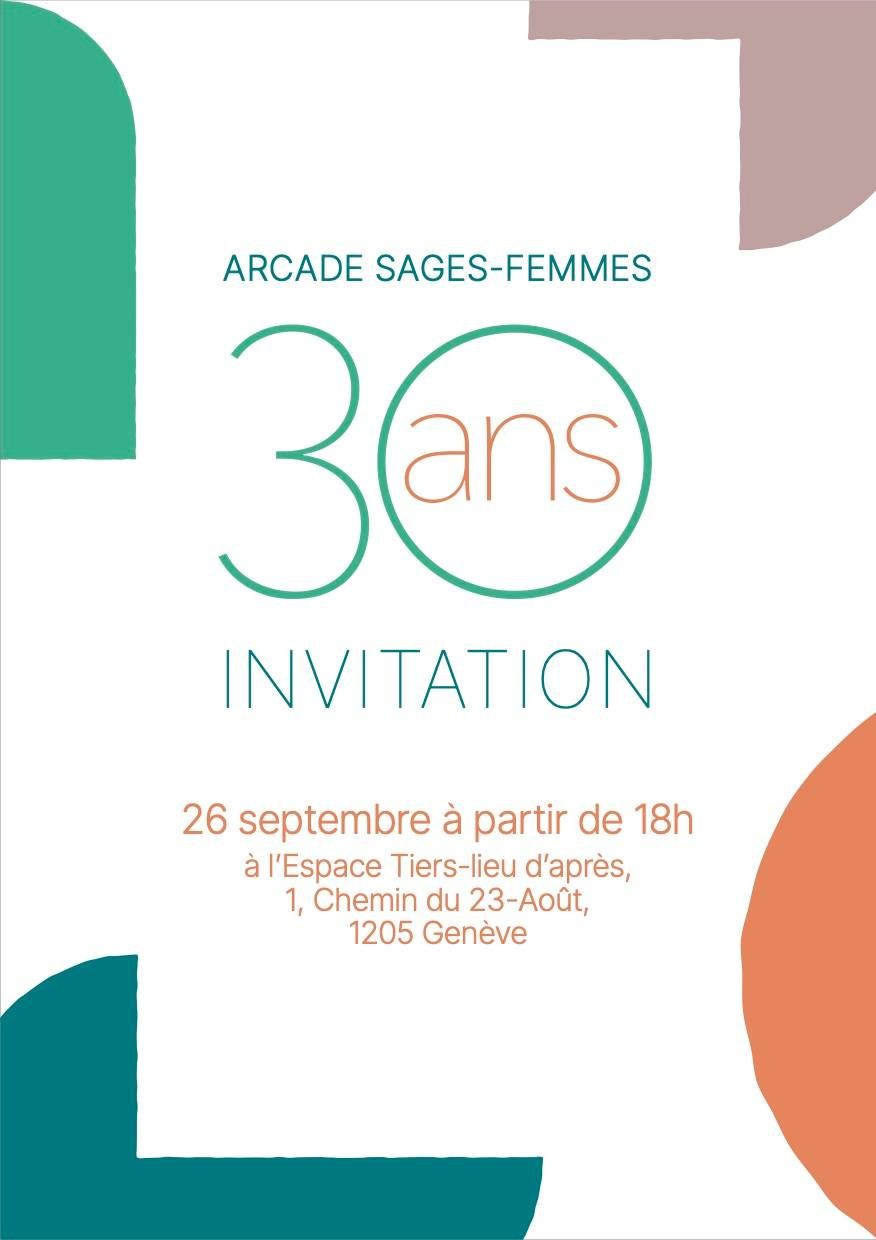 L'Arcade Sages-femme f\u00eate ses 30 ans !