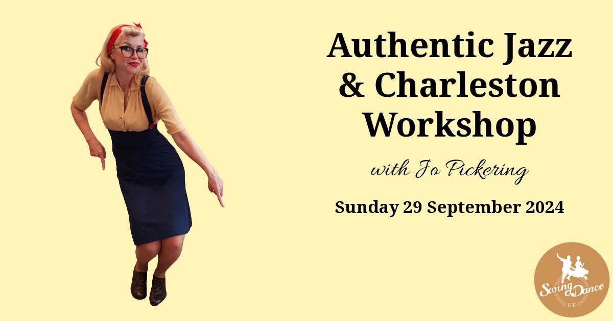 Authentic Jazz and Charleston Workshop with Jo Pickering