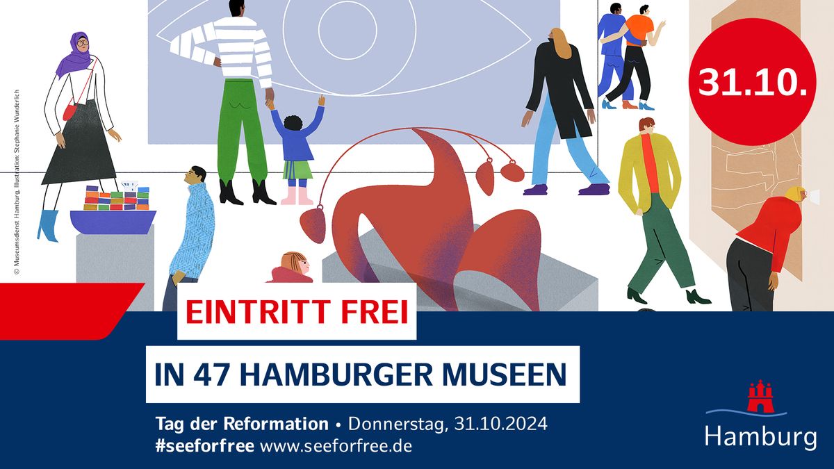 #Seeforfree \u2013 Freier Eintritt am Reformationstag