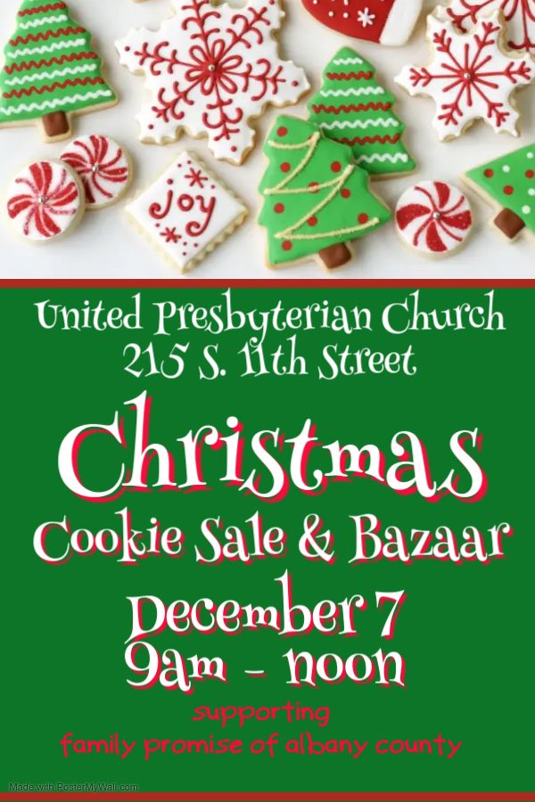 Christmas Cookie Sale & Bazaar