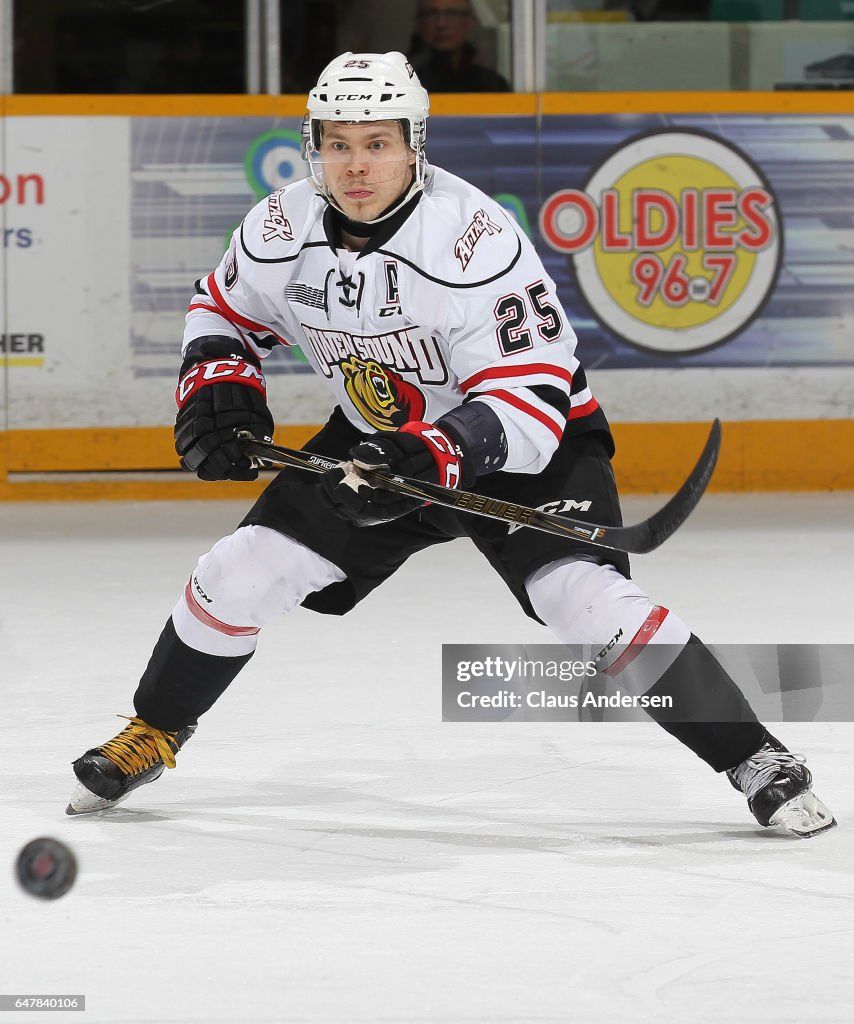 Peterborough Petes at Owen Sound Attack