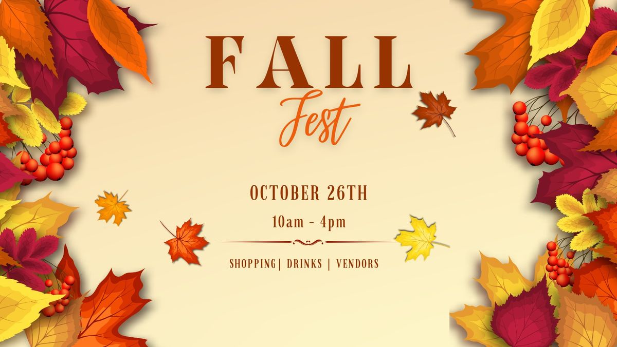 Fall Fest: Vendor Event!