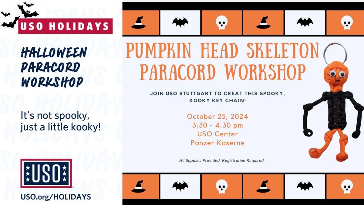 Skeleton Head Skeleton Paracord Workshop