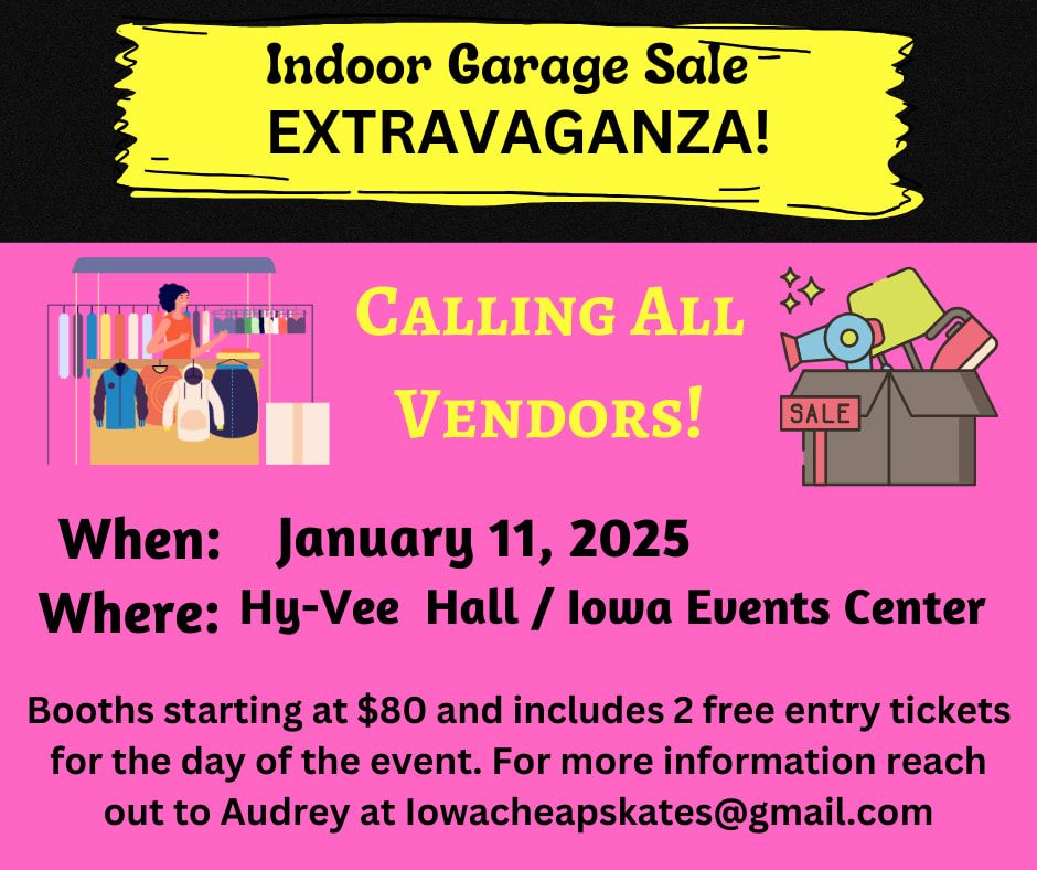 Indoor Garage Sale Extravaganza 