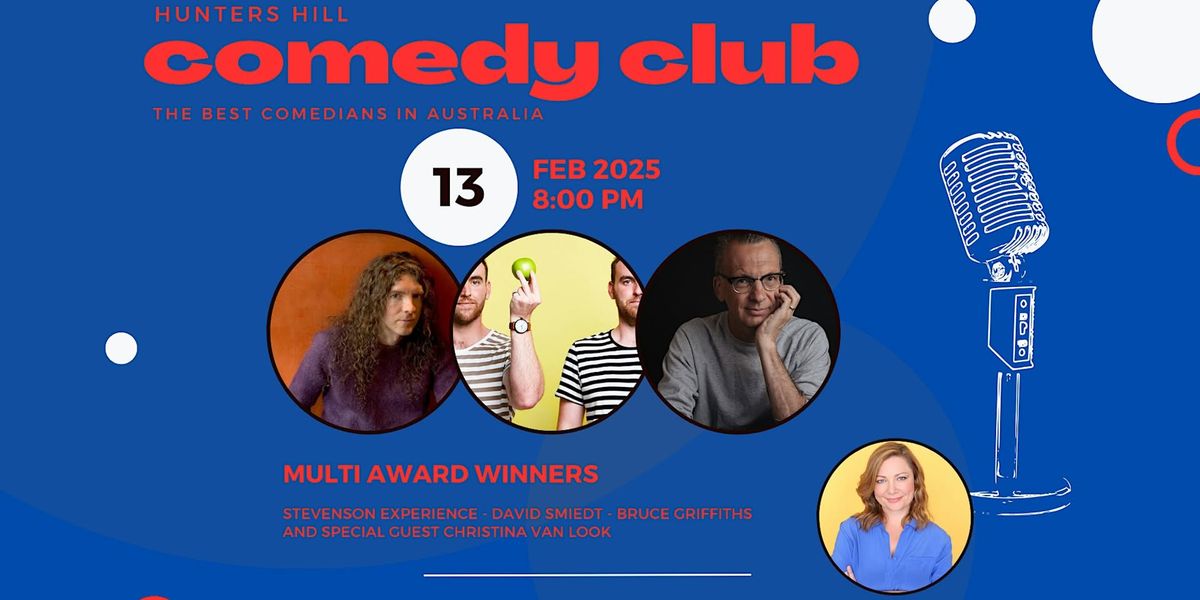 Hunters Hill Comedy Club - Australia's Best Comedians