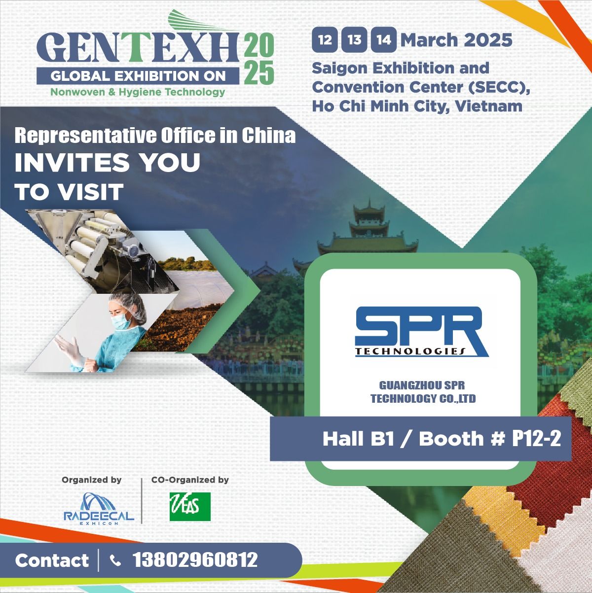 2025.3.12-2025.3.14 Saigon Exhibition andconvention center(SEcc)Ho chi Minh city, Vietnam