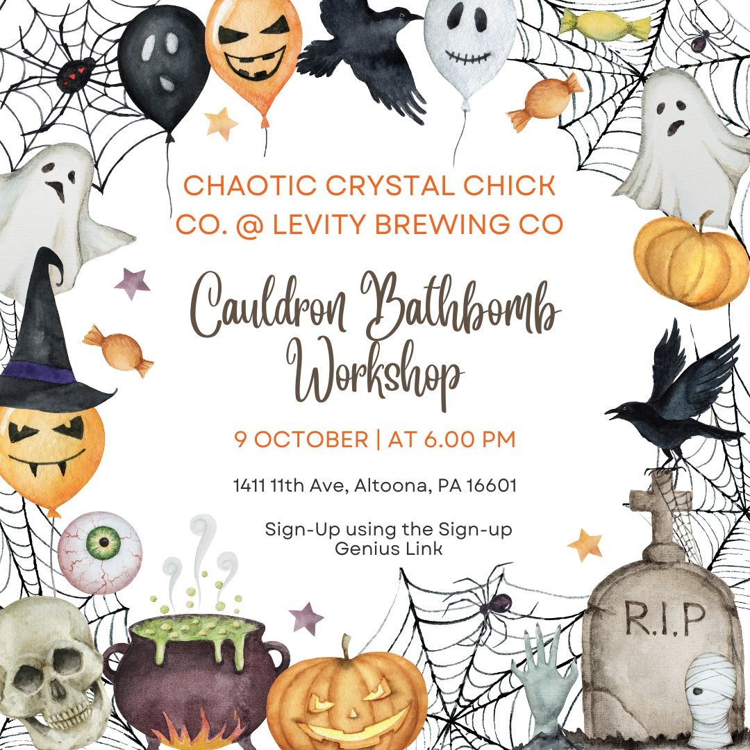 Cauldron Bathbomb Workshop 