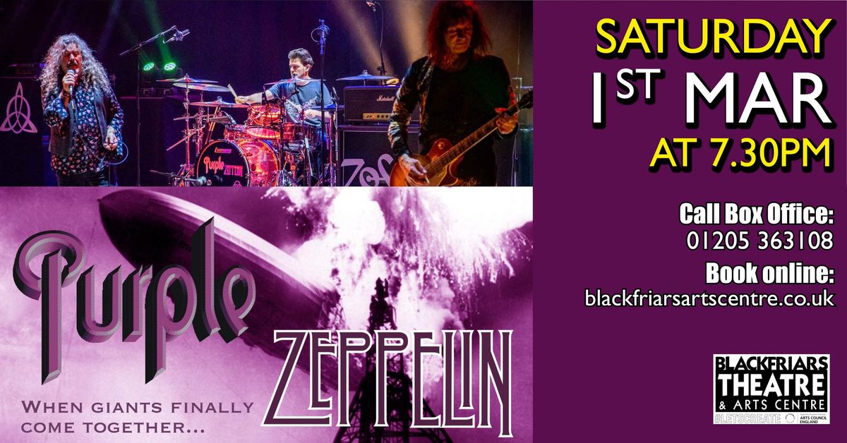 Purple Zeppelin - The Ultimate Rock Tribute Show! 2025