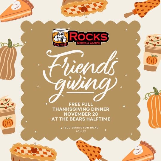 Friendsgiving @ On The Rocks! 