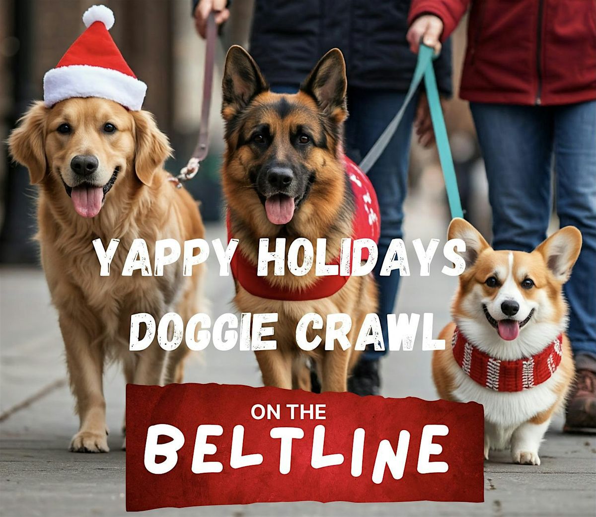Yappy Holidays Doggie Crawl on the Beltline