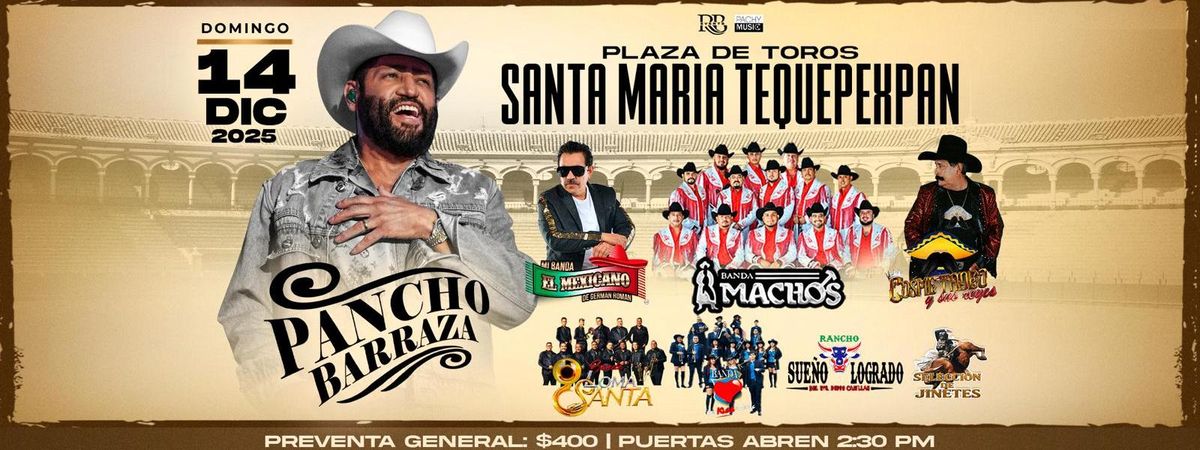 PANCHO BARRAZA, BANDA MACHOS & MAS 