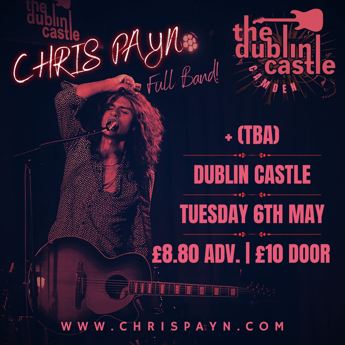 Chris Payn - FULL BAND - @ The Dublin Castle