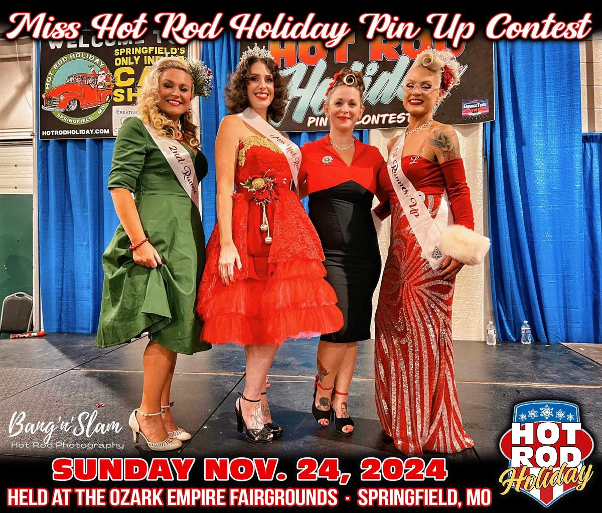 Miss Hot Rod Holiday Pin Up Contest 2024