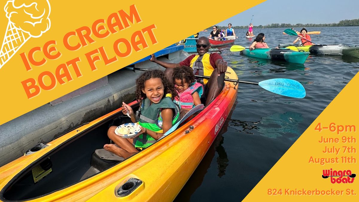 Ice Cream Boat Float