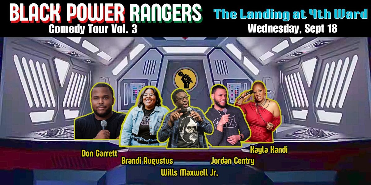 Black Power Rangers Comedy Tour- Charlotte