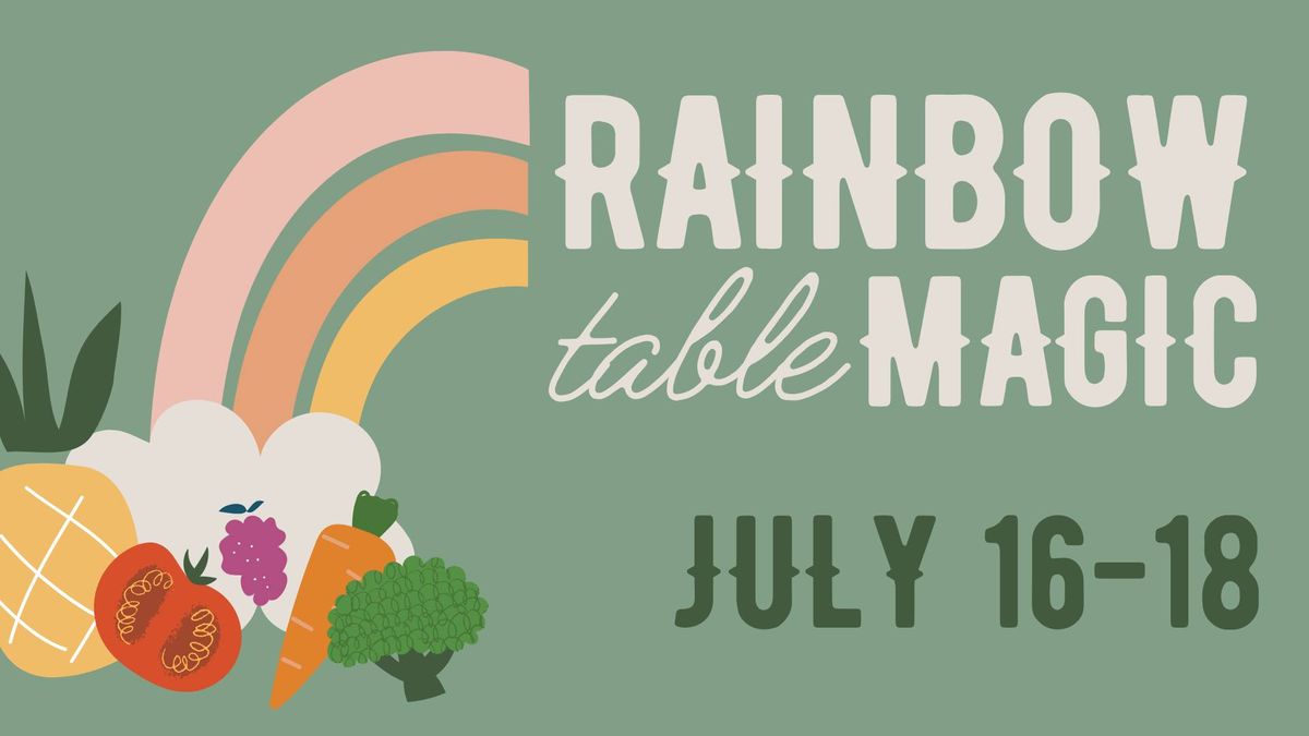 Kids Fit Camp: Rainbow Table Magic