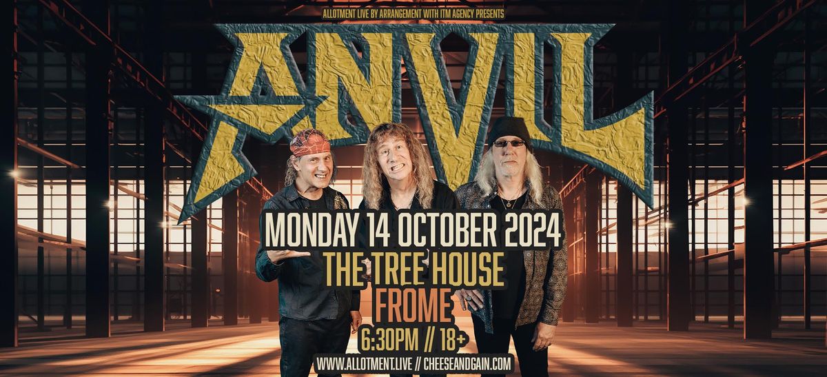 Anvil \u2022 The Tree House, Frome \u2022 14.10.24