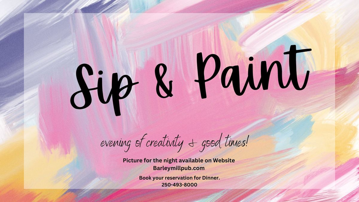 Sip & Paint! 