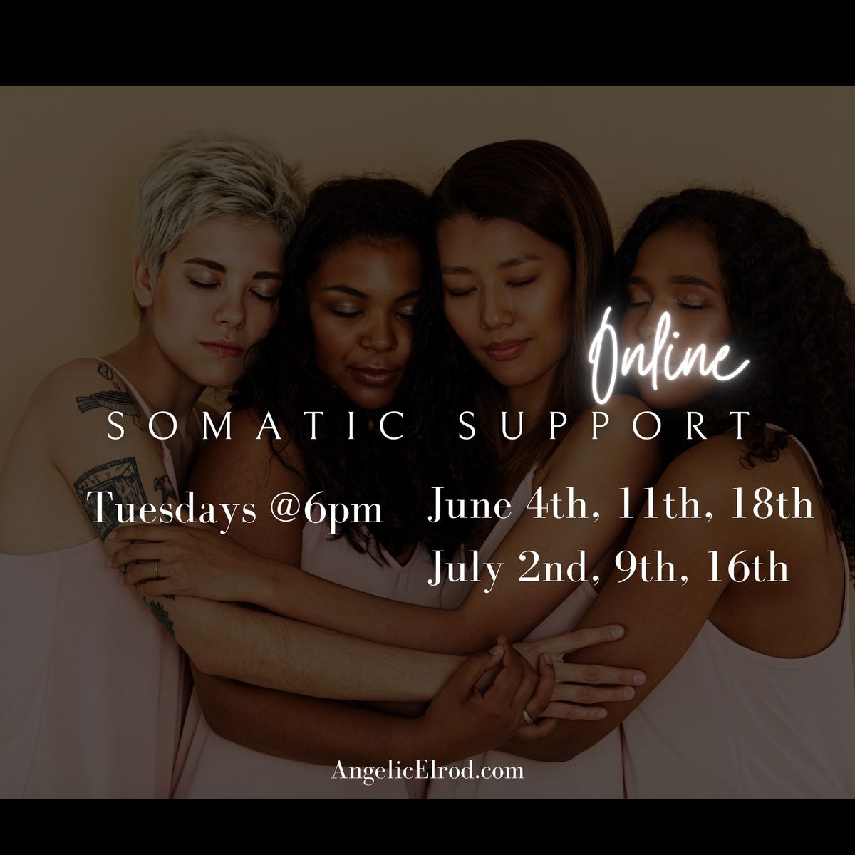 Somatic Support Online - 6 Week Drop in Series 