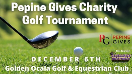 Pepine Gives Golf Tournament at Golden Ocala Golf and Equestrian Club