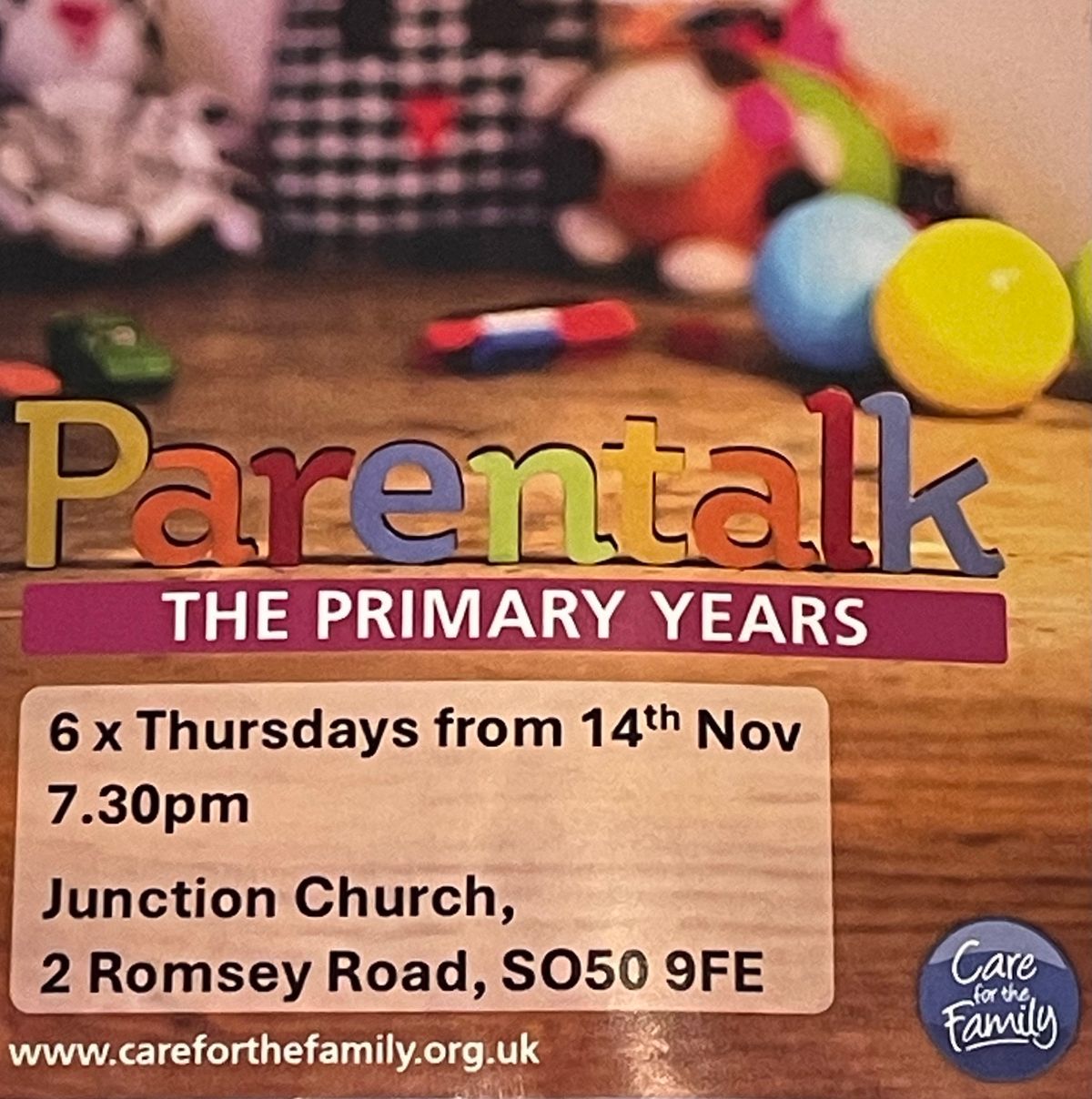 Parent Talk: The Primary Years