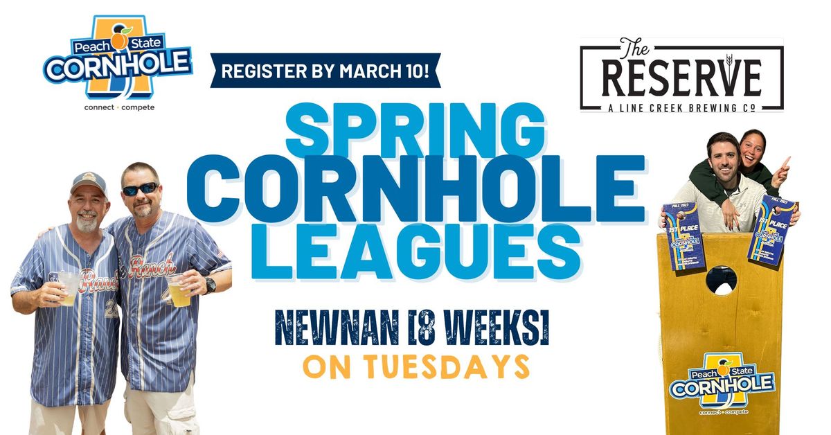 Newnan Spring Cornhole Leagues [Register by March 10]