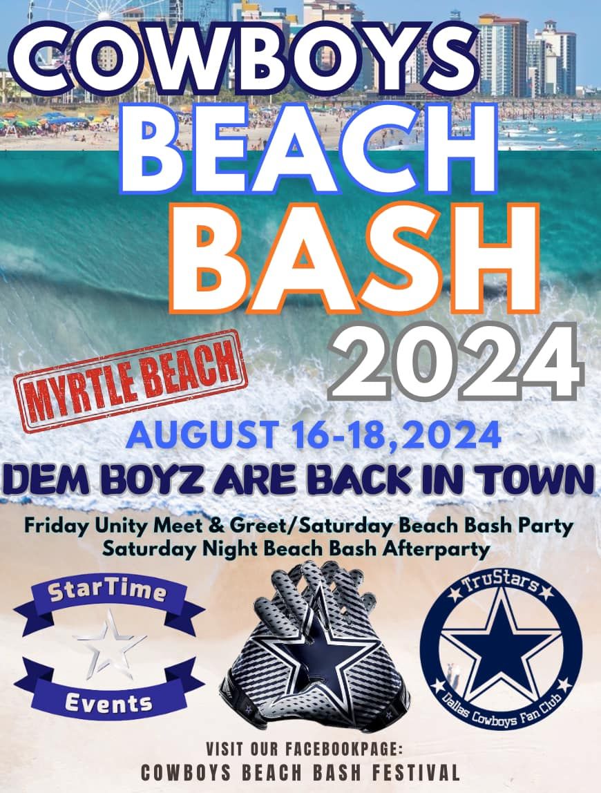 Cowboys Beach Bash 2024