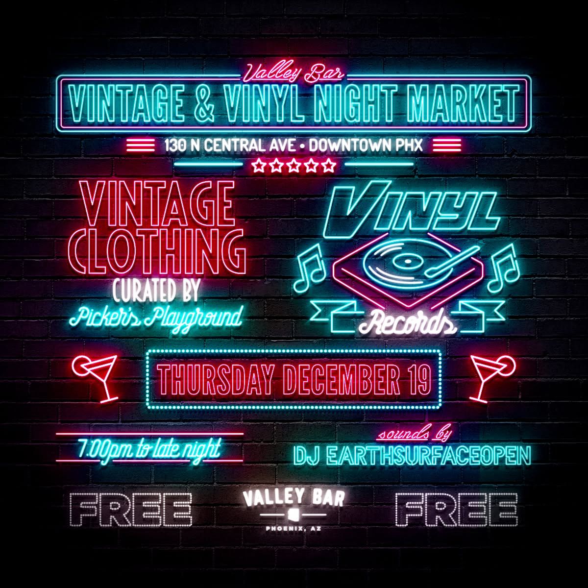 VINTAGE & VINYL NIGHT MARKET