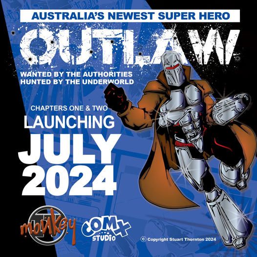 Outlaw Comic Book Signing with Creator - STU THORNTON!