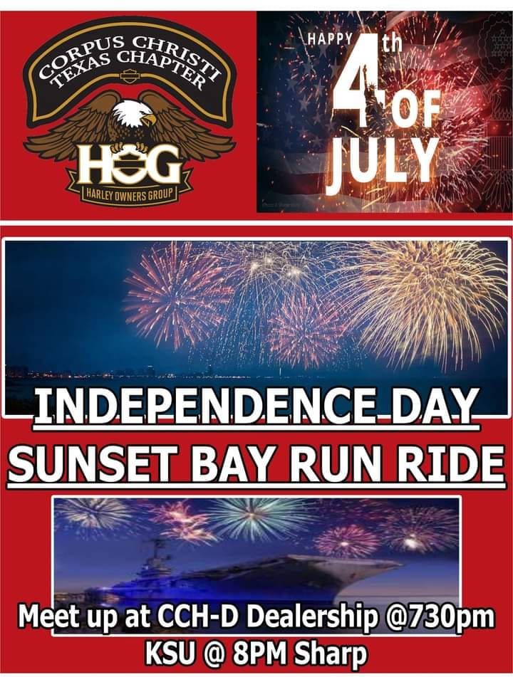 CCHOG Independence Day Bay Loop Ride