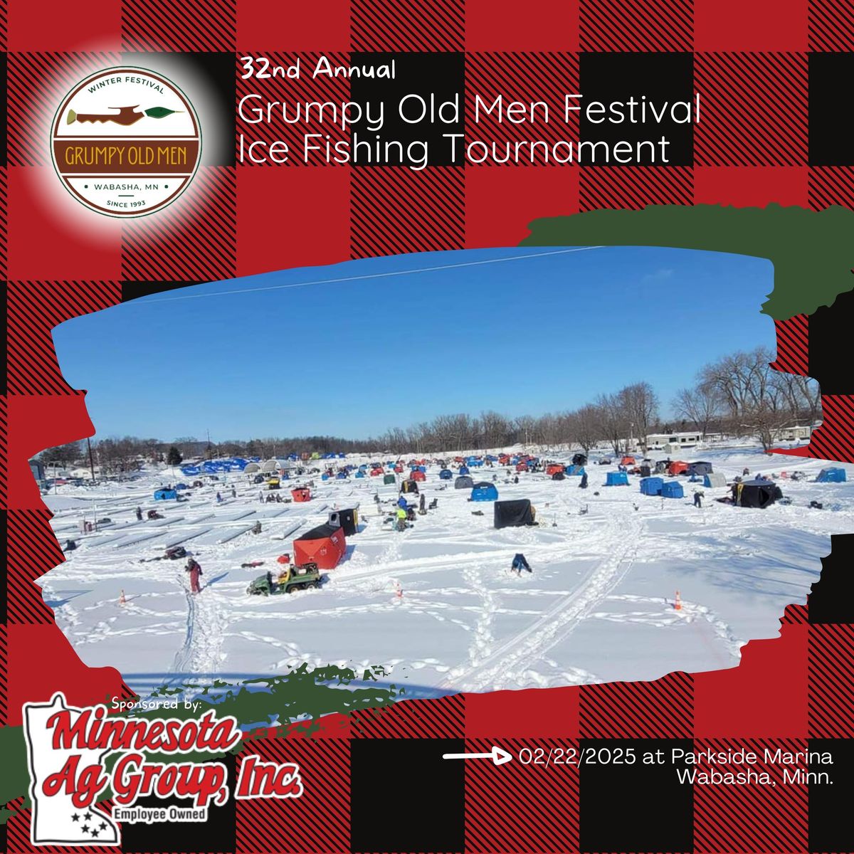 32nd Annual Grumpy Old Men Winter Festival Ice Fishing Tournament by Minnesota Ag Group, Inc.